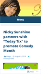 Mobile Screenshot of nickysunshine.com